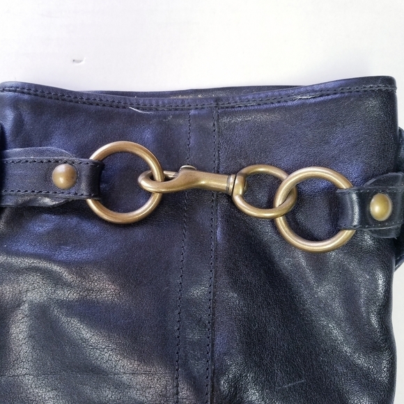 Coach | Knee Length‎ buckle Leather boots 7 - Picture 4 of 7